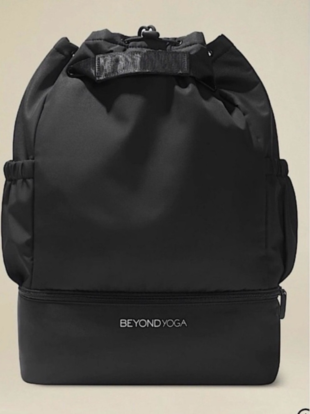 New Beyond Yoga Convertible Gym Bag Black